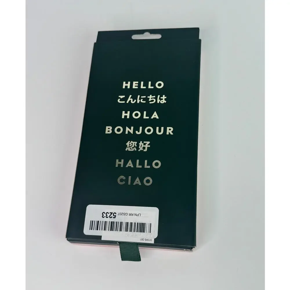 Kate Spade Baja Rose Iridescent iPhone 11 PRO Case Kate Spade Logo